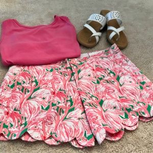 Lilly Pulitzer Buttercup Shorts Size 2